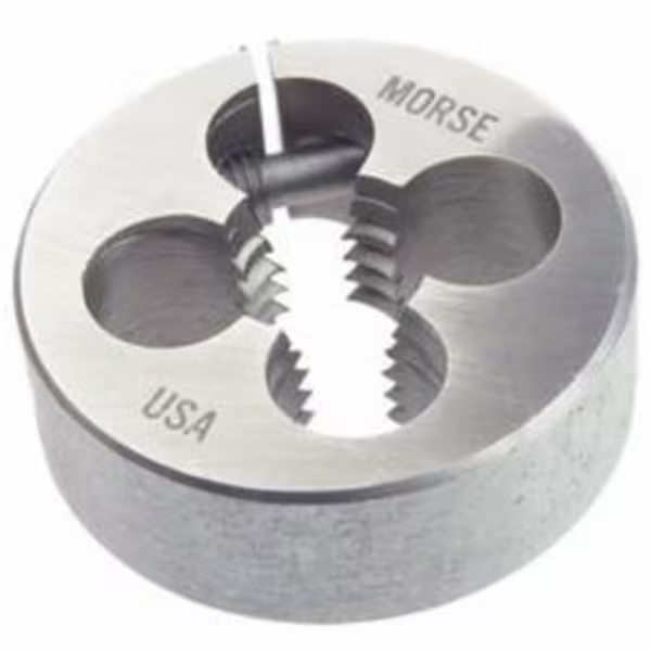 Picture of Morse Cutting Tools 31573 M16 X 2 Round Adjustable Die Threading Die